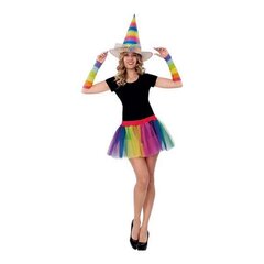 Шляпа My Other Me Rainbow Ведьма (58 cm) цена и информация | Карнавальные костюмы, парики и маски | 220.lv