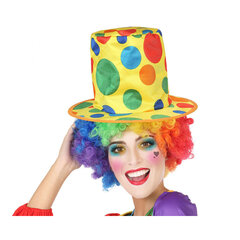 Клоунская шляпа полиэстер цена и информация | Карнавальные костюмы, парики и маски | 220.lv