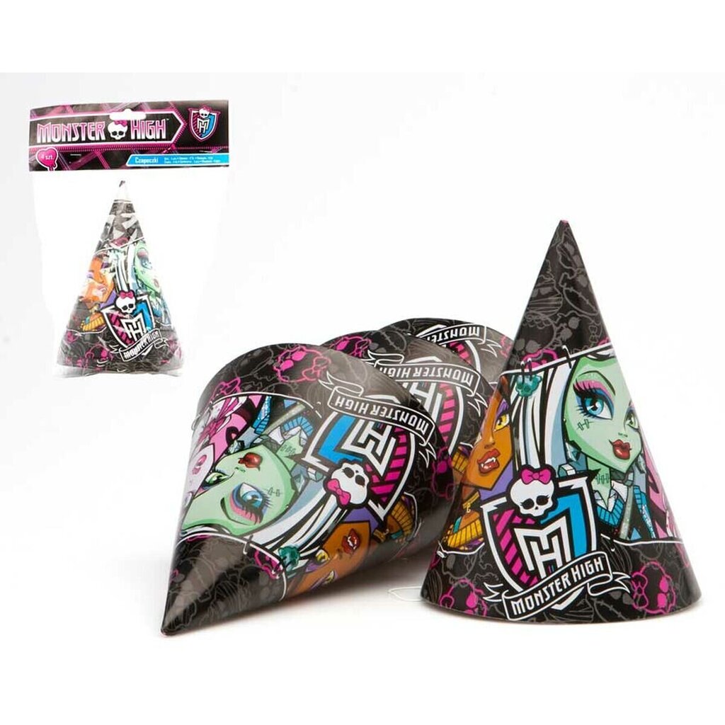 Ballītes Krājumu Komplekts Monster High 4 uds Cepure цена и информация | Karnevāla kostīmi, maskas un parūkas | 220.lv