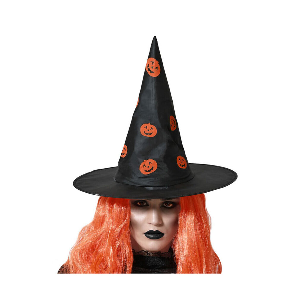 Cepure Ragana Ķirbis Halloween cena un informācija | Karnevāla kostīmi, maskas un parūkas | 220.lv