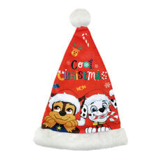 Ziemassvētku Vecīša Cepure The Paw Patrol Friendship Bērnu 37 cm cena un informācija | Karnevāla kostīmi, maskas un parūkas | 220.lv