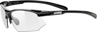 Sporta brilles Uvex Sportstyle 802 V, melnas цена и информация | Спортивные очки | 220.lv