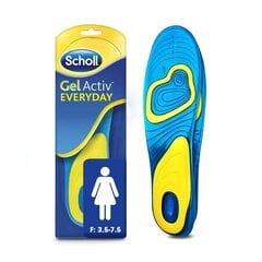 Scholl Gel Activ Everyday™ gēla starpzoles sieviešu ikdienas apaviem, 1 pāris, 35-40 цена и информация | Для ухода за обувью и одеждой | 220.lv