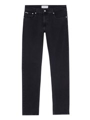 CALVIN KLEIN JEANS Authentic Straight 34' Denim Black 560076309 цена и информация | Мужские джинсы | 220.lv