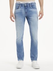 Vīriešu džinsu bikses CALVIN KLEIN JEANS Slim 30' Denim Light 560076280 cena un informācija | Vīriešu džinsi | 220.lv