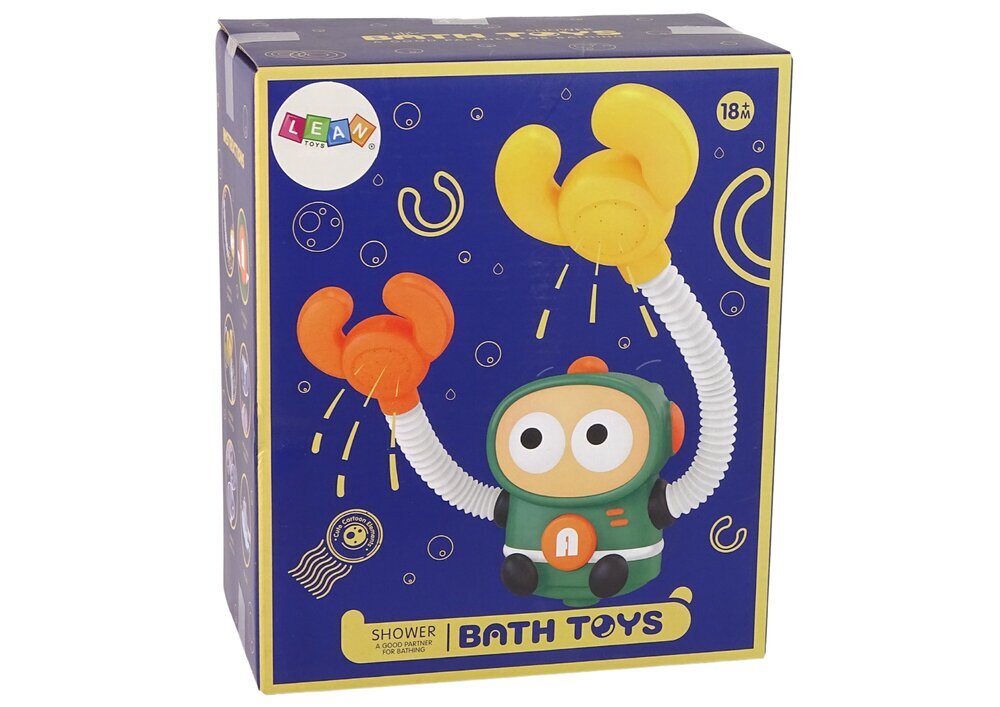 Ūdens rotaļlieta, kosmonauts krabis cena un informācija | Rotaļlietas zīdaiņiem | 220.lv