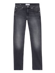 Vīriešu džinsu bikses CALVIN KLEIN JEANS Slim 34' Denim Black 560076276 cena un informācija | Vīriešu džinsi | 220.lv