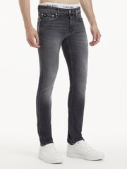 Vīriešu džinsu bikses CALVIN KLEIN JEANS Slim 32' Denim Black 560076269 cena un informācija | Vīriešu džinsi | 220.lv