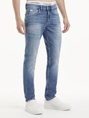 Vīriešu džinsu bikses CALVIN KLEIN JEANS Slim Taper 34' Denim Medium 560076258 cena un informācija | Vīriešu džinsi | 220.lv