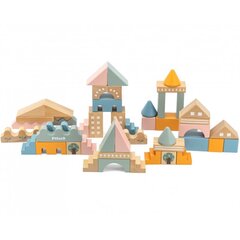 Набор деревянных блоков Viga PolarB, 50 шт. цена и информация | Игрушки для малышей | 220.lv