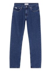 Vīriešu džinsu bikses CALVIN KLEIN JEANS Authentic Straight 34' Denim Dark 560076242 cena un informācija | Vīriešu džinsi | 220.lv