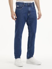 Vīriešu džinsu bikses CALVIN KLEIN JEANS Authentic Straight 34' Denim Dark 560076242 cena un informācija | Vīriešu džinsi | 220.lv