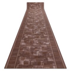 Neslīdošs paklājs TRIBE brūns 80cm cena un informācija | Paklāji | 220.lv