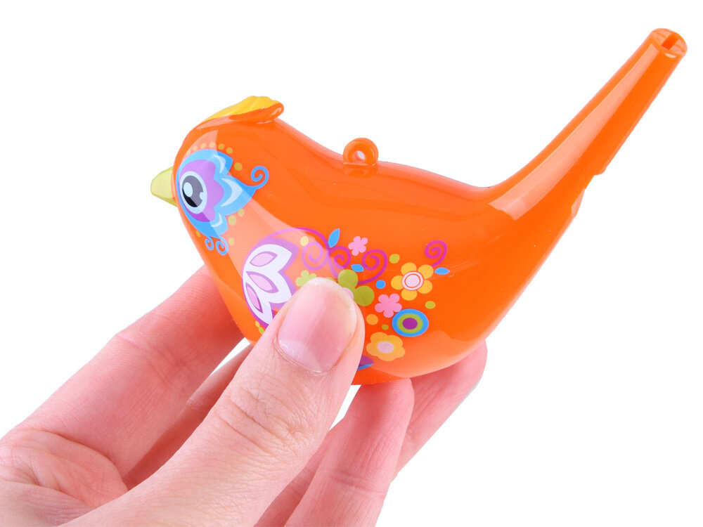 Ūdens svilpīte - putns, oranža цена и информация | Rotaļlietas zīdaiņiem | 220.lv