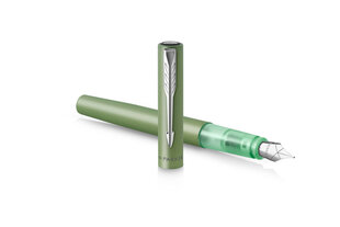 Spalvas pildspalva Parker Vector XL,M, zaļa cena un informācija | Rakstāmpiederumi | 220.lv