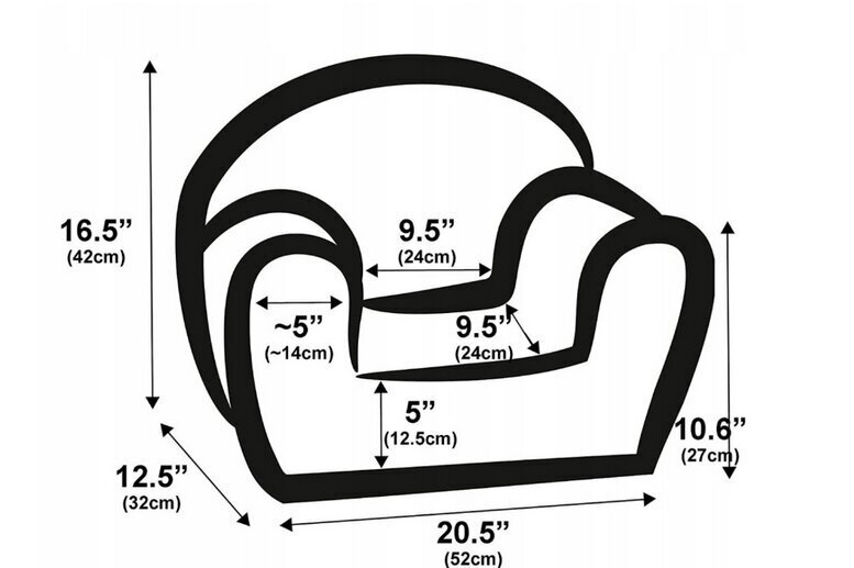 Bērnu atpūtas krēsls cena un informācija | Sēžammaisi, klubkrēsli, pufi bērniem | 220.lv