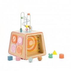 Деревянный развивающий кубик 6 в 1 цена и информация | Игрушки для малышей | 220.lv