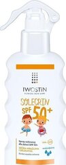 Солнцезащитный спрей для детей Iwostin SPF50+, 175 мл цена и информация | Кремы от загара | 220.lv