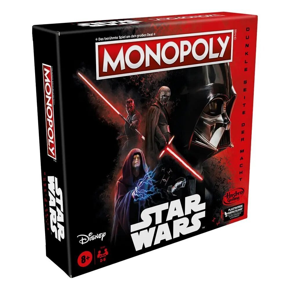 MONOPOLY Galda spēle "Star Wars: Dark side" (angļu val.) цена и информация | Galda spēles | 220.lv