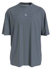 Vīriešu T-krekls CALVIN KLEIN JEANS Micro Monologo Modern Overcast Grey 560076344 cena un informācija | Vīriešu T-krekli | 220.lv
