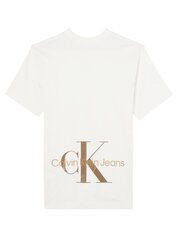 Calvin Klein Jeans Archival Monologo Back Ivory 560075049 цена и информация | Мужские футболки | 220.lv