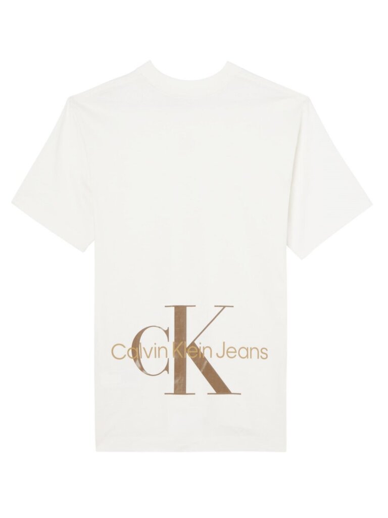 Vīriešu T-krekls CALVIN KLEIN JEANS Archival Monologo Back Ivory 560075049 cena un informācija | Vīriešu T-krekli | 220.lv