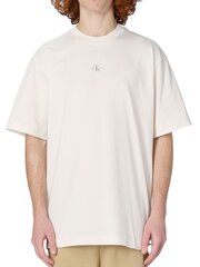 Vīriešu T-krekls CALVIN KLEIN JEANS Archival Monologo Back Ivory 560075049 cena un informācija | Vīriešu T-krekli | 220.lv