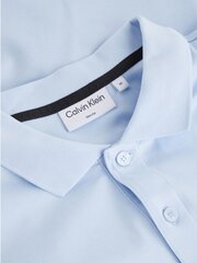 Vīriešu polo krekls CALVIN KLEIN Smooth Cotton Slim Kingly Blue 560075844 cena un informācija | Vīriešu T-krekli | 220.lv