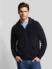 Vīriešu jaka BUGATTI Fixed Hood Regular Fit Marine 562057261 cena un informācija | Vīriešu džemperi | 220.lv