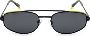 Unisex Saulesbrilles Polaroid PLD 6130_S Melns Pelēks S7246523 cena un informācija | Saulesbrilles sievietēm | 220.lv