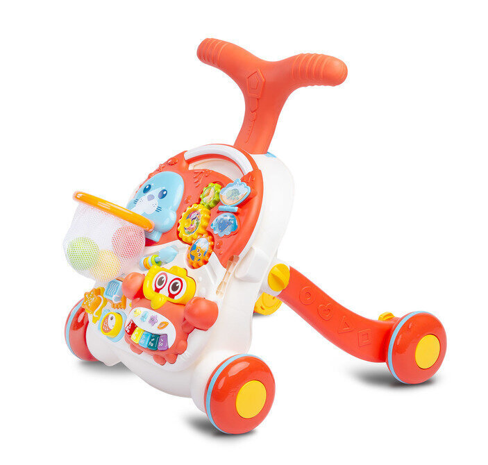 Stumjamā rotaļlieta-izglītojošs galds 2-in-1 Toyz Spark Orange cena un informācija | Rotaļlietas zīdaiņiem | 220.lv