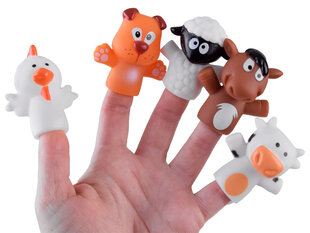 Набор пальчиковых кукол - Животные цена и информация | Развивающие игрушки | 220.lv