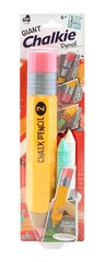 Chalkie Milzīgs krītiņu zīmulis ar 3 krītiņiem cena un informācija | Attīstošās rotaļlietas | 220.lv