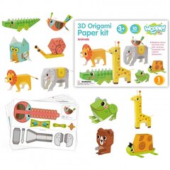Woopie origami radošais komplekts, 10 dzīvnieki cena un informācija | Attīstošās rotaļlietas | 220.lv