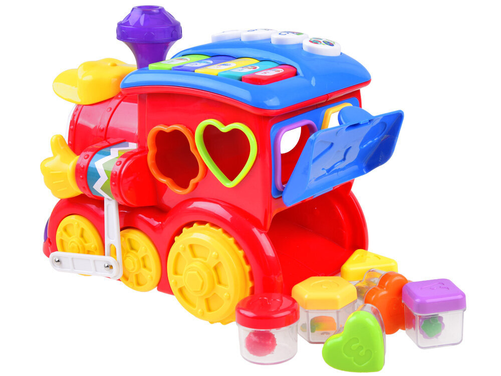 Interaktīvs vilciens ar klučiem, Hola цена и информация | Attīstošās rotaļlietas | 220.lv