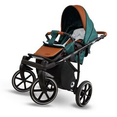 Спортивная коляска Lonex Sport Rose 06, Green цена и информация | Коляски | 220.lv