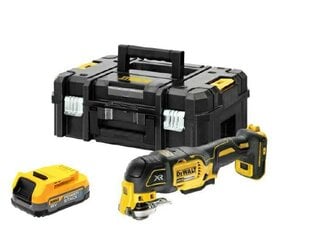 DEWALT MULTI-TOOL 18V 1x1,7Ah POWERSTACK DCS356E1T cena un informācija | Rokas instrumenti | 220.lv