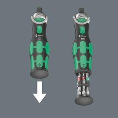 WERA RATCHET BIT SET 3/8" 13gab 8009 ZYKLOP POCKET IMPERIAL SET1 цена и информация | Механические инструменты | 220.lv