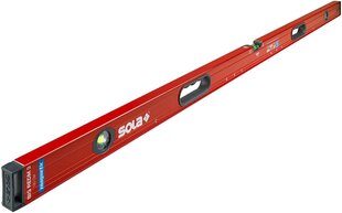 SOLA MAGNETIC LEVEL BIG REDM 3 200см /0.3мм/м цена и информация | Механические инструменты | 220.lv