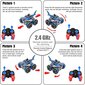 Radiovadāma amfībijas mašīna Cooler St Co 4308, zila cena un informācija | Rotaļlietas zēniem | 220.lv