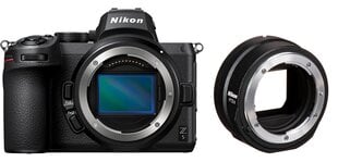 Nikon Z5 Body + FTZ II Mount Adapter cena un informācija | Digitālās fotokameras | 220.lv