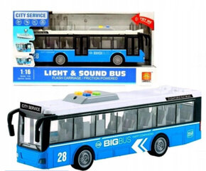 Autobuss, ar gaismas un skaņas efektu cena un informācija | Rotaļlietas zēniem | 220.lv