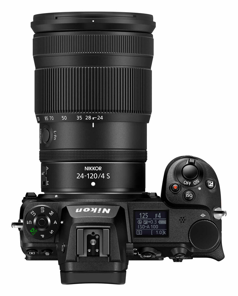 Nikon Z 6II/(Z6II)/(Z 6 II)/(Z6 II) + Nikkor Z 24-120mm f/4 S + FTZ II Montāžas adapteris cena un informācija | Digitālās fotokameras | 220.lv