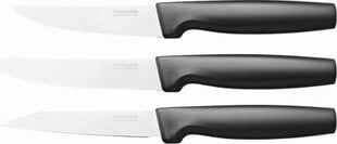 Набор ножей Fiskars Functional Form, 3 шт. цена и информация | Ножи и аксессуары для них | 220.lv