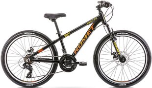 Velosipēds bērniem Romet Rambler Dirt 24" 2023, melns cena un informācija | Velosipēdi | 220.lv