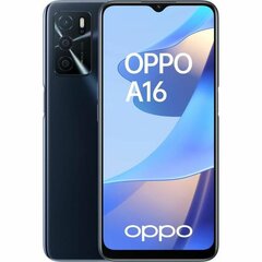 Viedtālruņi Oppo A16 6,52" Melns 32 GB cena un informācija | Mobilie telefoni | 220.lv