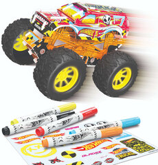 Maker Kitz ar marķieriem Bladez Toyz Monster Trucks BTHW-M04Y cena un informācija | Attīstošās rotaļlietas | 220.lv