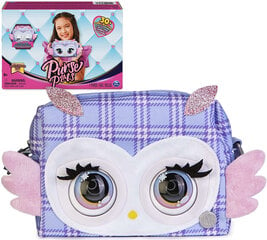 Purse Pets Hoot Couture Pūce interaktīvā rokassomiņa ar acīm цена и информация | Игрушки для девочек | 220.lv