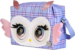 Purse Pets Hoot Couture Pūce interaktīvā rokassomiņa ar acīm цена и информация | Игрушки для девочек | 220.lv