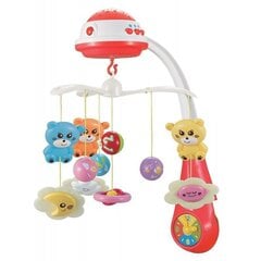 Karuselis ar projektoru Baby Mix 37046 cena un informācija | Rotaļlietas zīdaiņiem | 220.lv